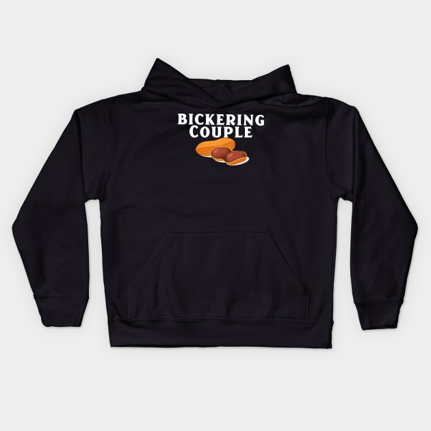 Bickering Couple Kids Hoodie by TheGardenofEden